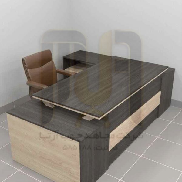 میز مدیریتی فرامید مجاهد چوب آرتا